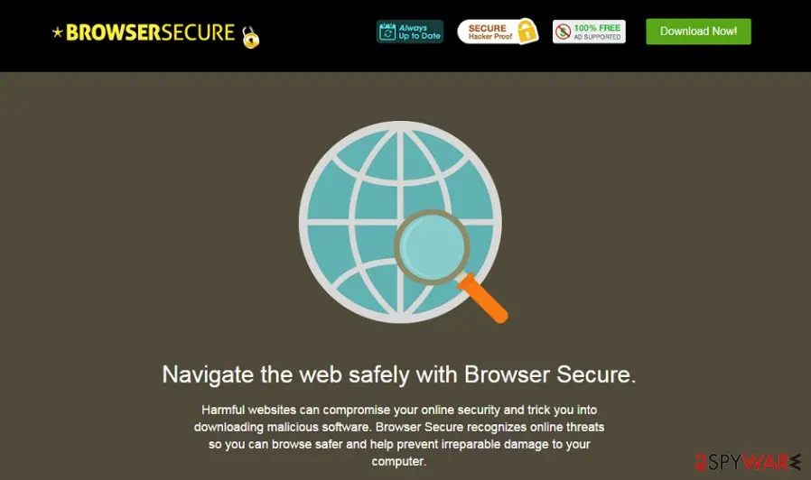 Screenshot of Browser Secure: screenshot