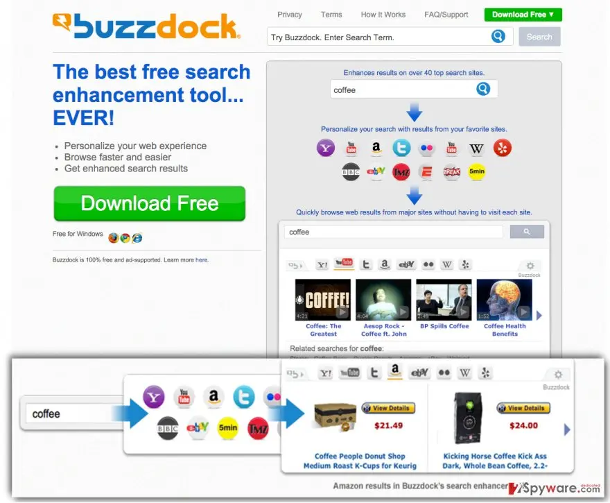 Buzzdock redirect: buzzdock browser hijacker
