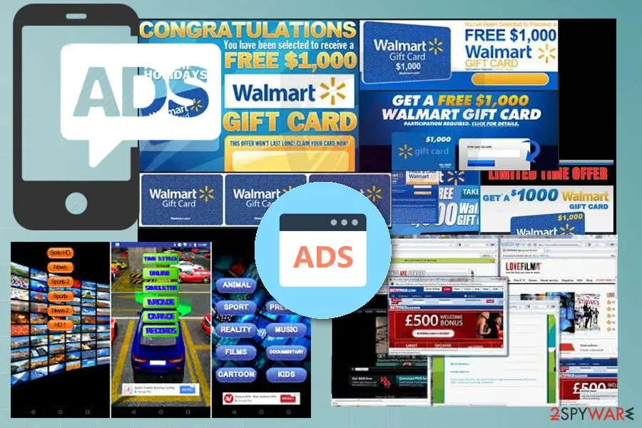 Bwplayer: ads types of content