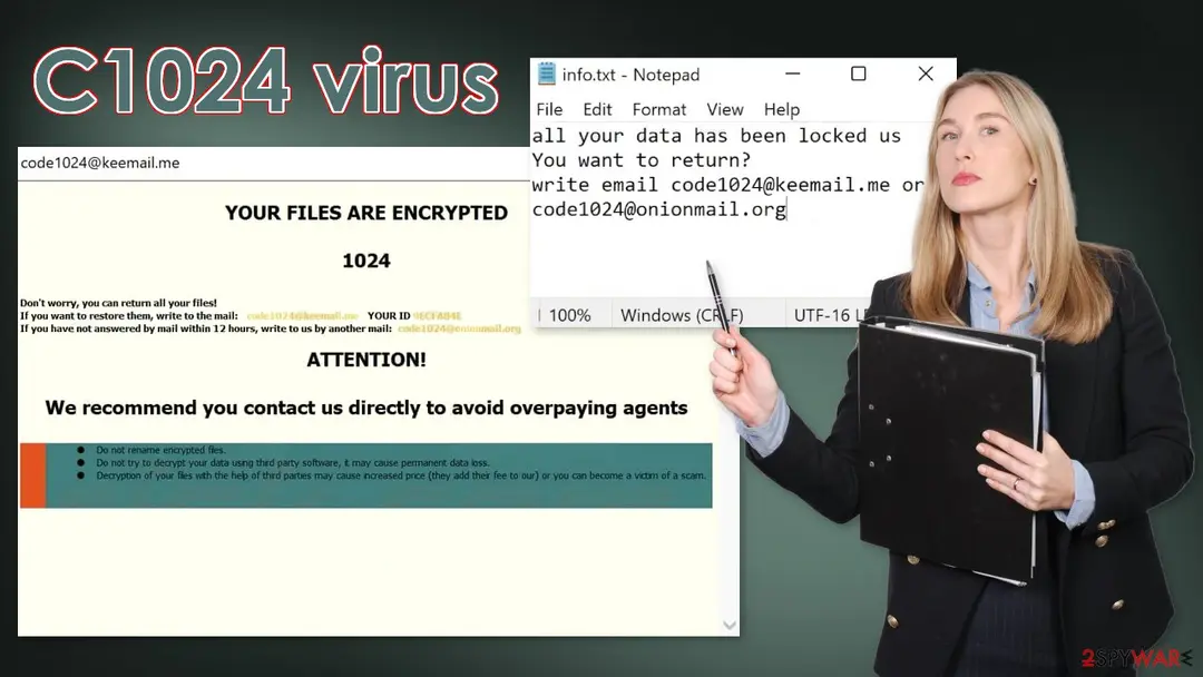 Screenshot of C1024: virus
