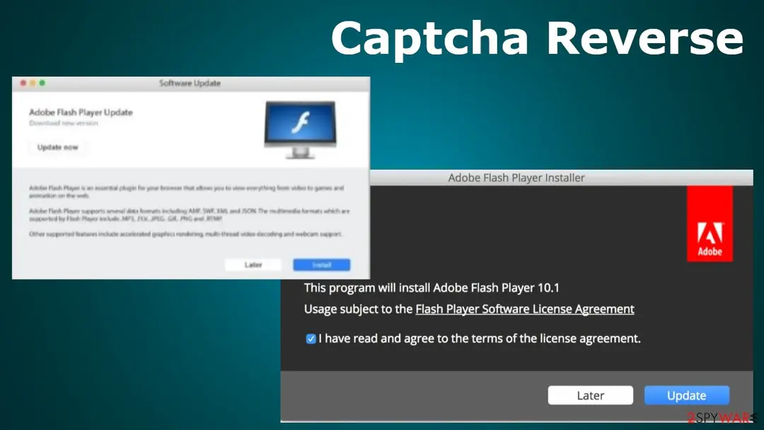 Screenshot of Captcha Reverse: notifications