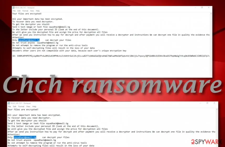 Chch ransomware: chch virus
