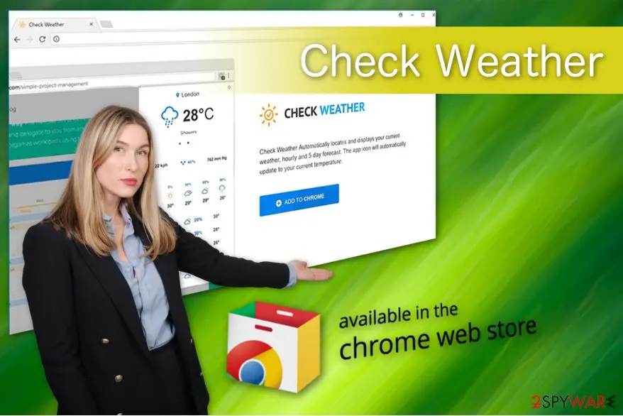 Check Weather ads: are available on chrome store