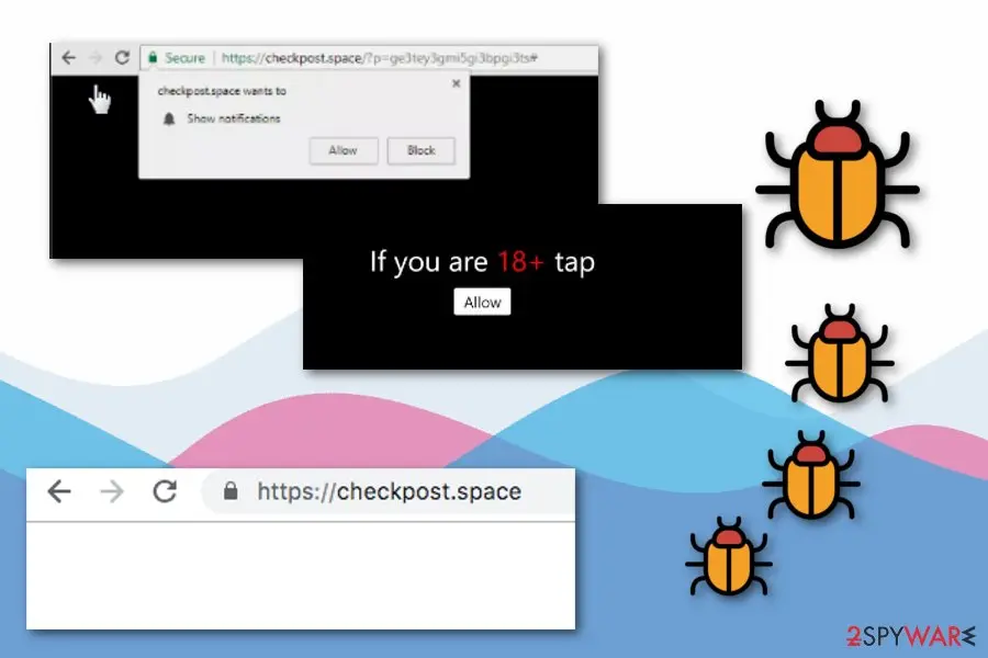 Checkpost.space: checkpost space adware