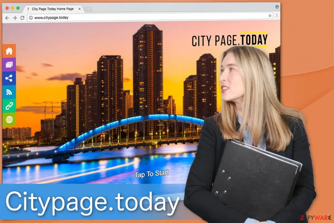 Citypage.today: citypage today is a potentially unwanted program