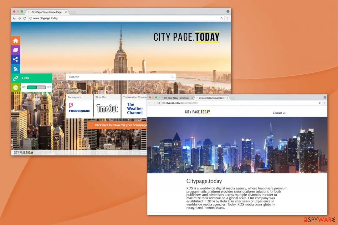 Citypage.today: citypage today spreads in software bundles