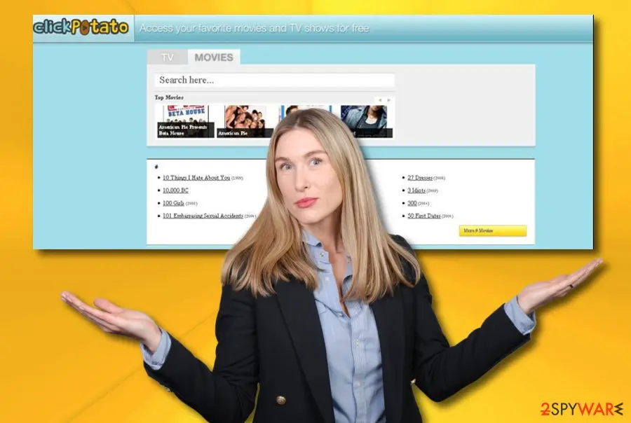 ClickPotato/Adware.ClickPotato: click potato adware