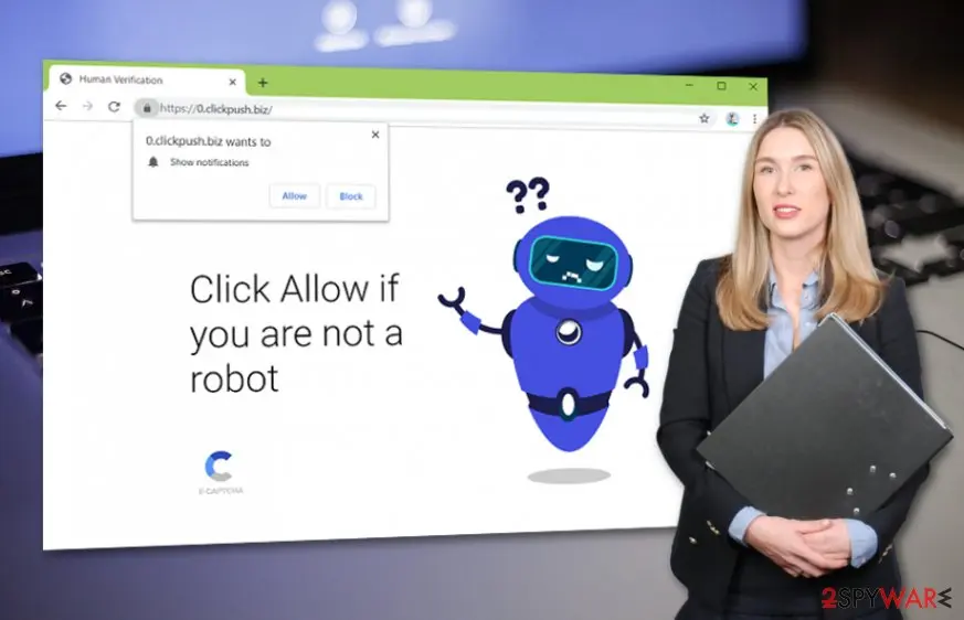 Clickpush.biz: click push biz adware