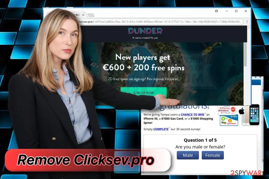 Clicksev.pro: clicksev pro virus