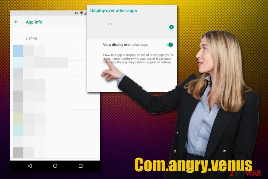 Com.angry.venus: com angry venus android grants itself permissions