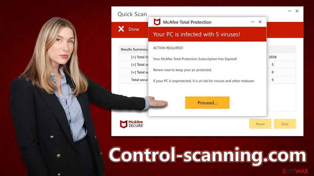 Control-scanning.com: control scanning com scam virus