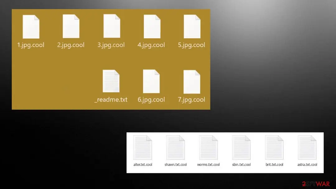 Cool virus: cool file virus