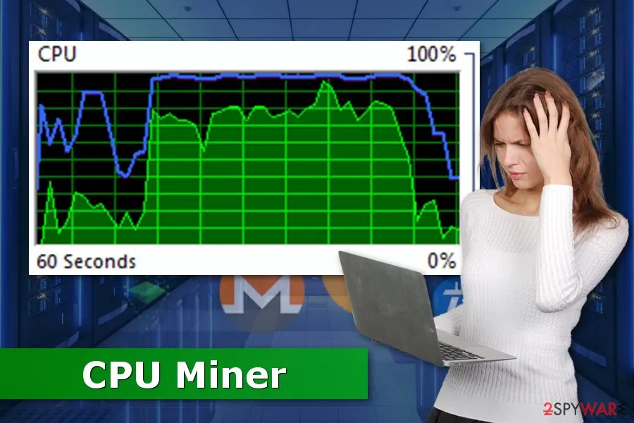 Screenshot of CPU miner: screenshot