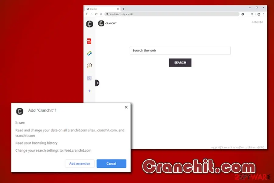 Cranchit.com: cranchit com browser extension unwanted