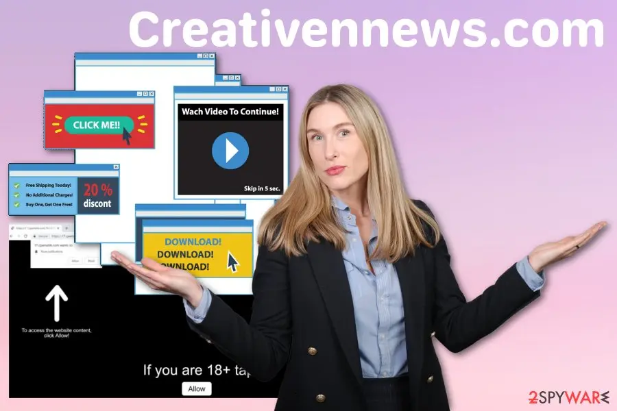 Creativennews.com: creativennews com virus