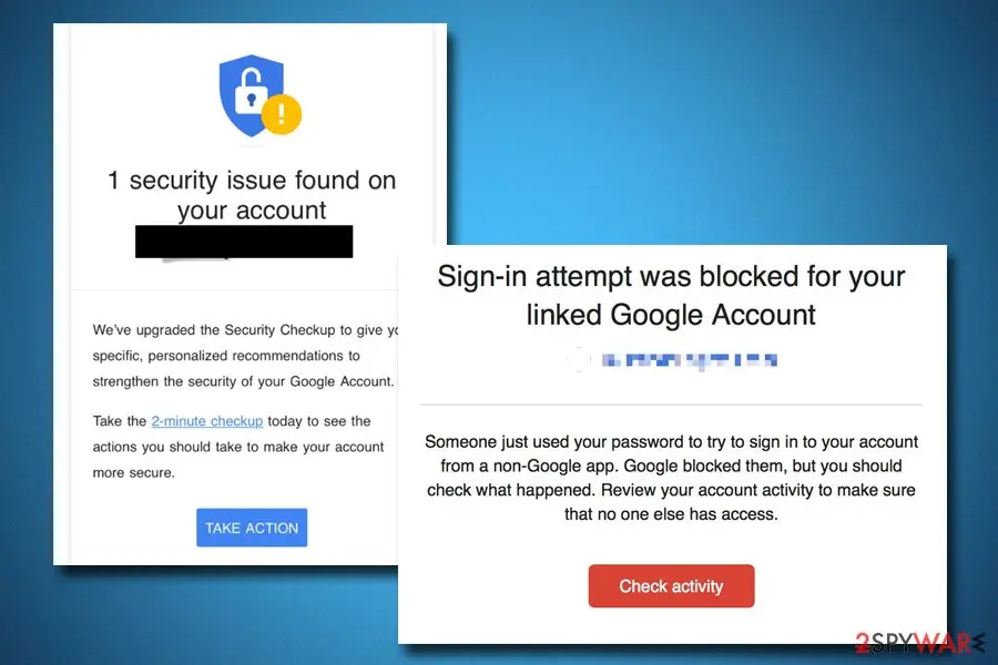Google Critical Security alert: critical security alert might be real do not ignore it and check security reasons