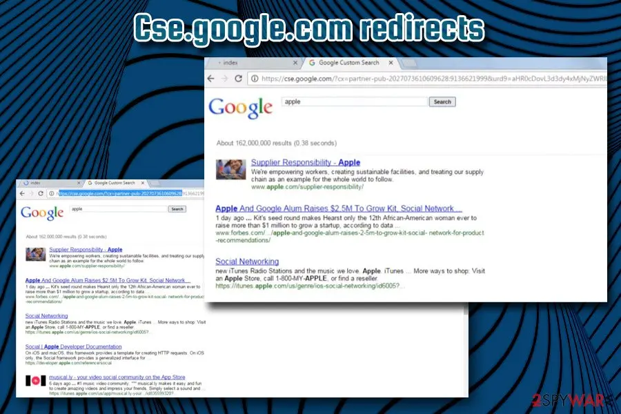 Cse.google.com: cse google com redirects browser hijacking