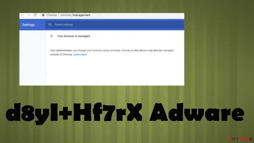d8yI+Hf7rX adware: d8ylhf7rx adware pup