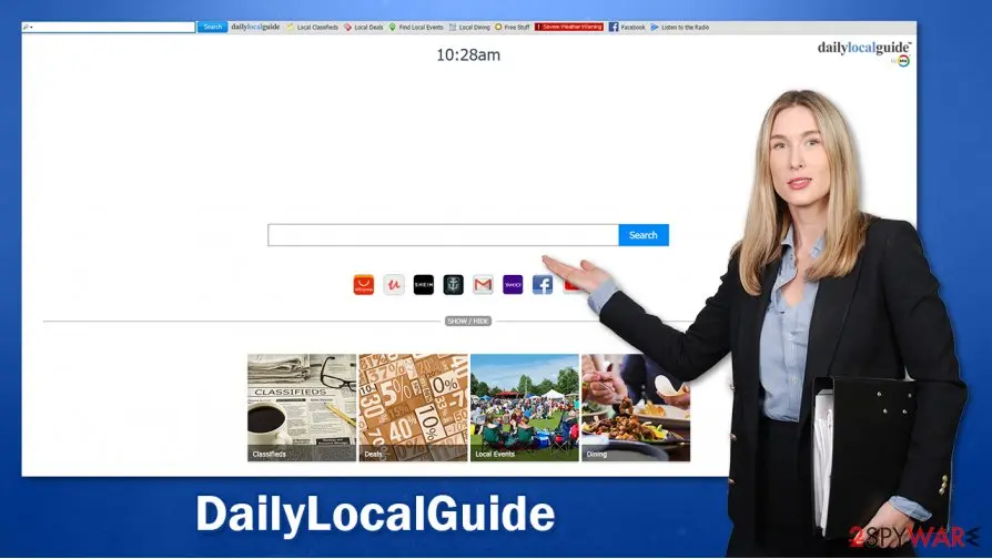 Screenshot of DailyLocalGuide: pup