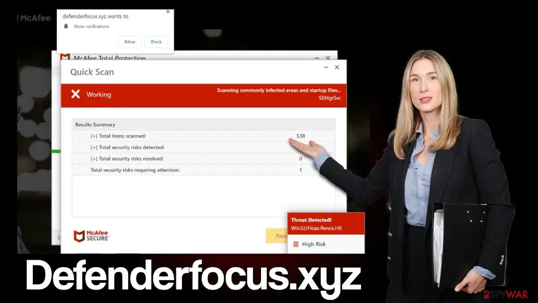 Defenderfocus.xyz: defenderfocus xyz scam virus