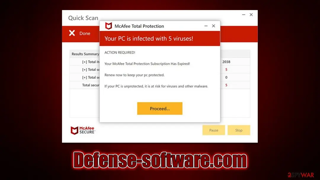 Defense-software.com: defense software com scam