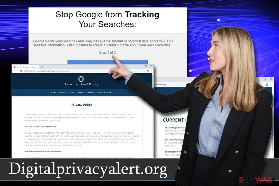 Digitalprivacyalert.org: digitalprivacyalert org potentially unwanted program