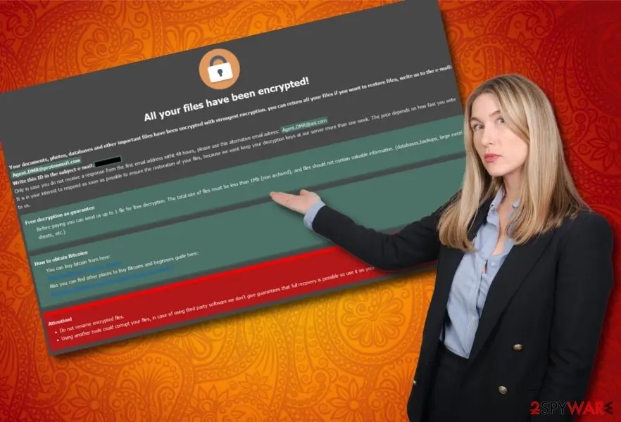 DMR ransomware/DMR64 ransomware: dmr malware
