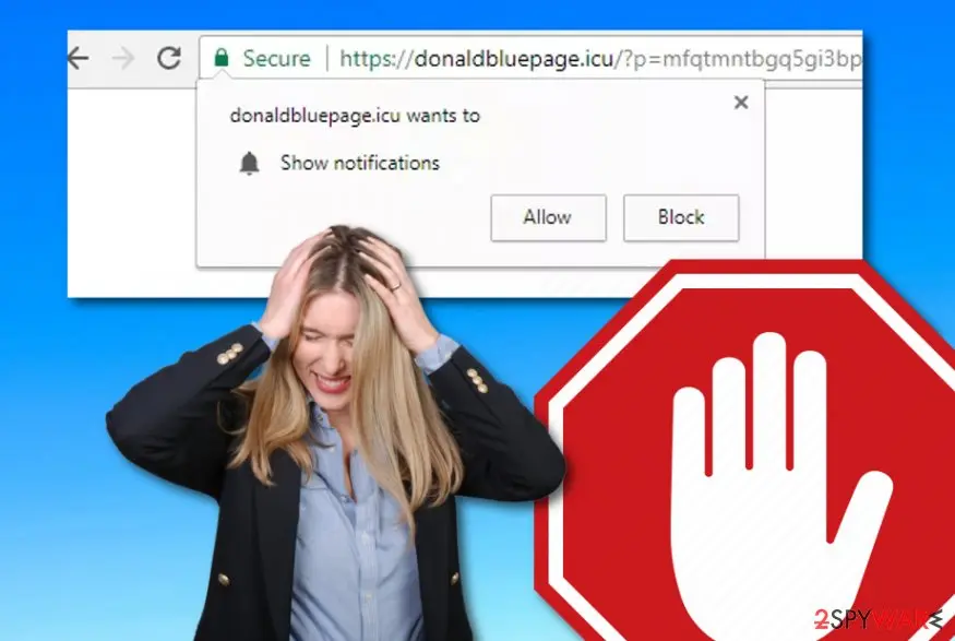 Donaldbluepage.icu: donaldbluepage icu virus