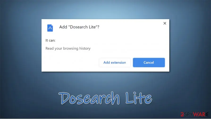 Dosearch Lite: browser hijacker