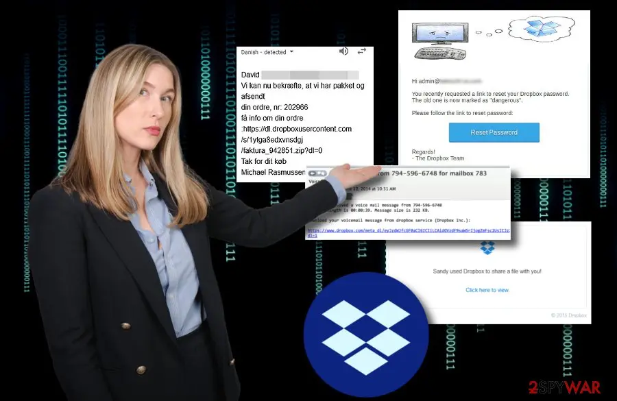 Dropbox virus: dropbox malware types