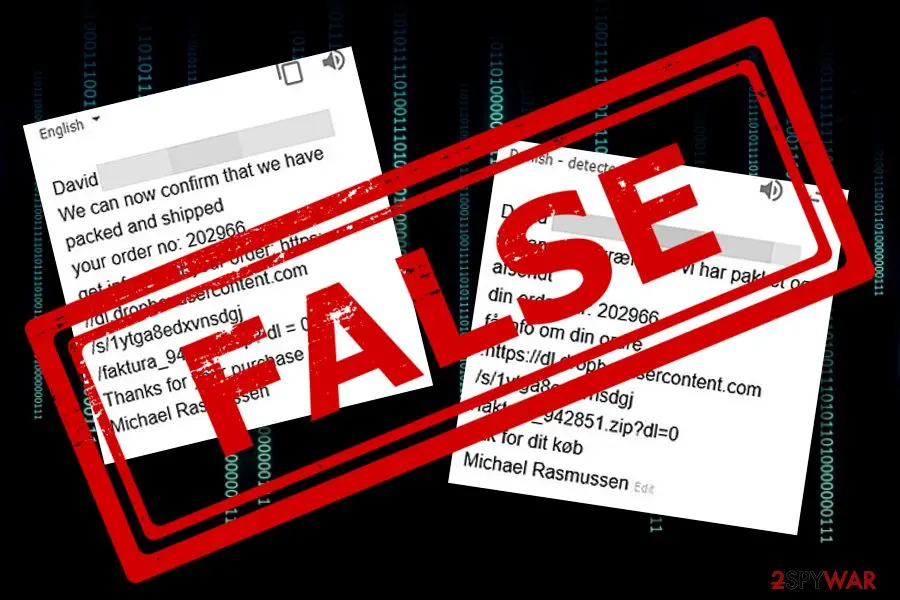 Dropbox virus: dropbox scam