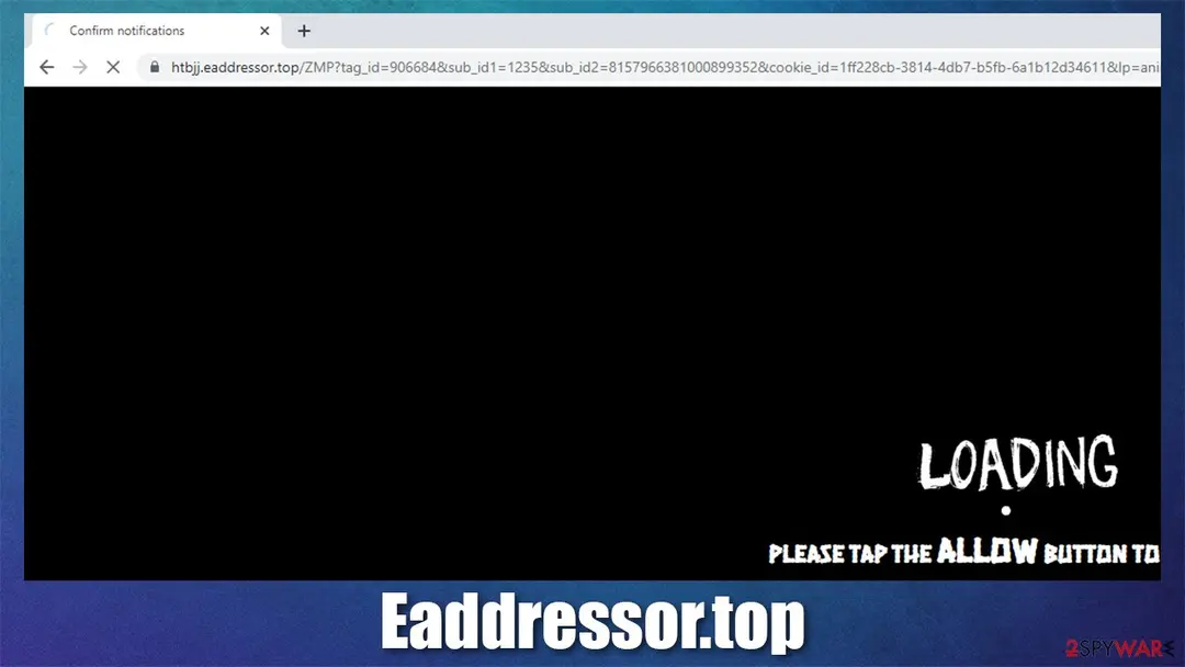 Eaddressor.top: eaddressor top push notification virus
