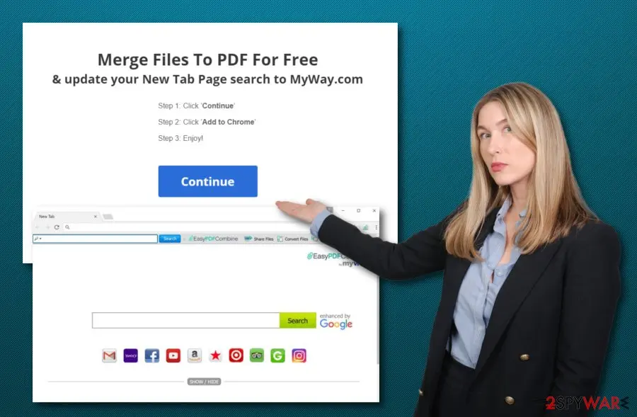 EasyPDFCombine Toolbar: easy pdf combine pup