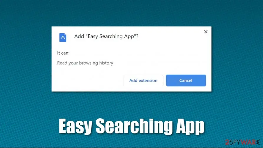 Easy Searching App: potentially unwanted program pup