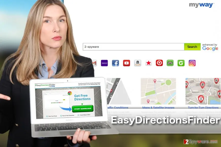 EasyDirectionsFinder Toolbar: adware virus
