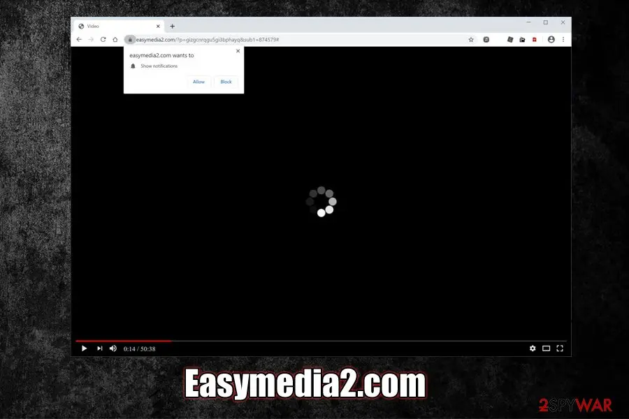 Easymedia2.com: easymedia2 com push notification virus
