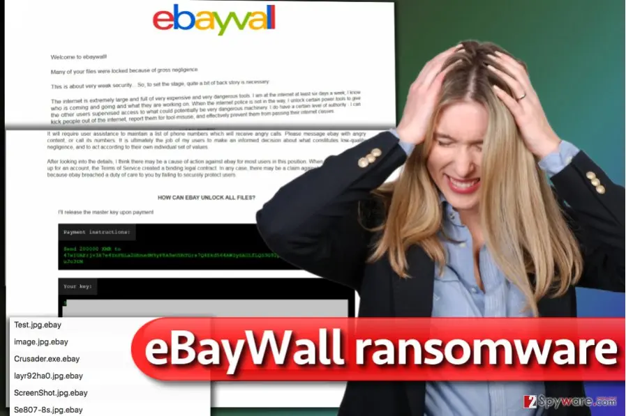 eBayWall ransomware virus: ebaywall virus