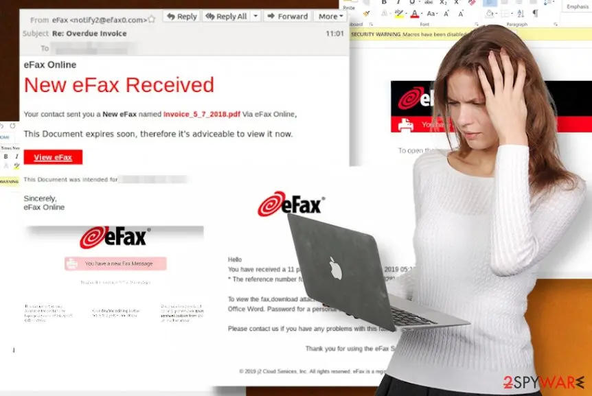 eFax email virus: efax emails spam
