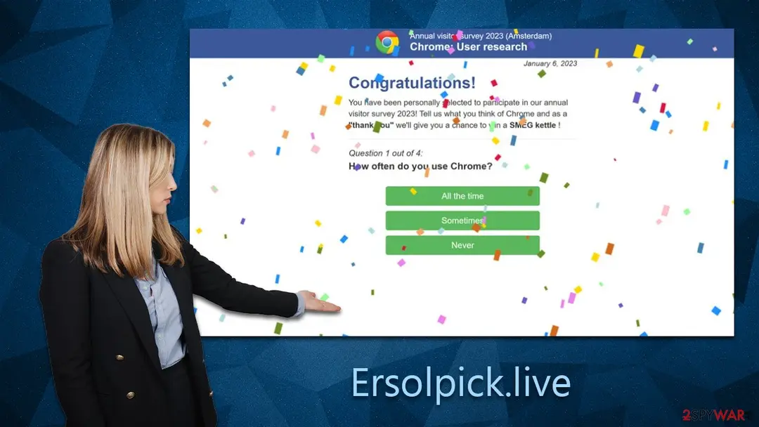 Ersolpick.live: ersolpick live scam adware virus