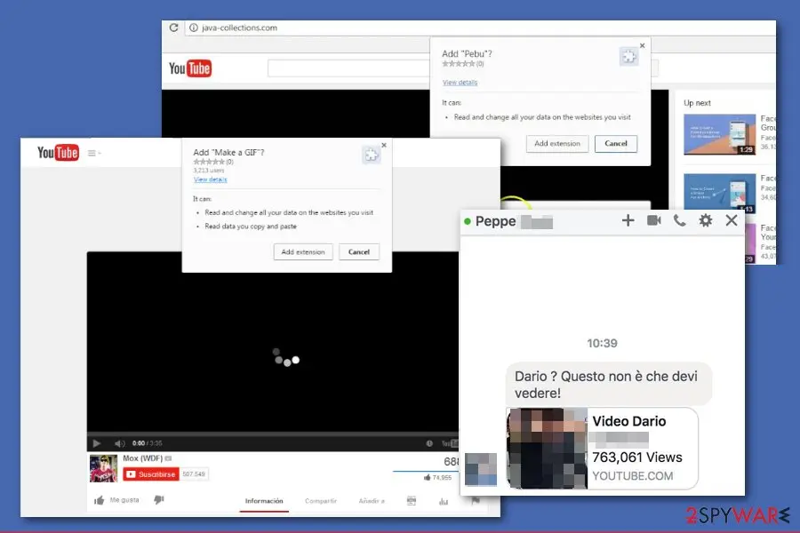 Facebook scams: facebook malware