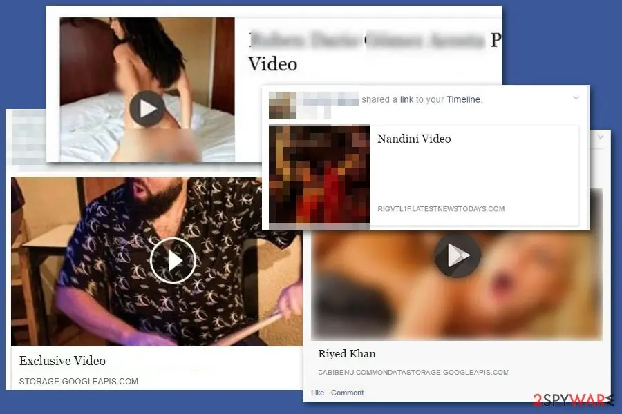 Facebook video virus: on news feed