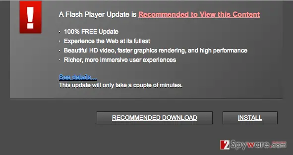 Jcr.driverfind.net pop: fake flash update 7