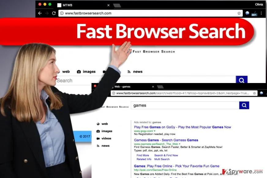 Fast Browser Search: virus