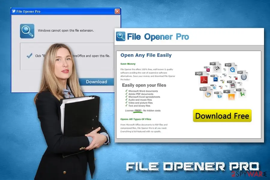 File Opener Pro: adware ad supported
