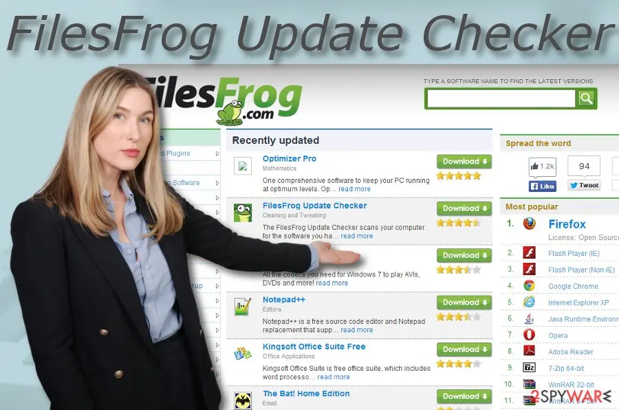 FilesFrog Update Checker: files frog update checker adware