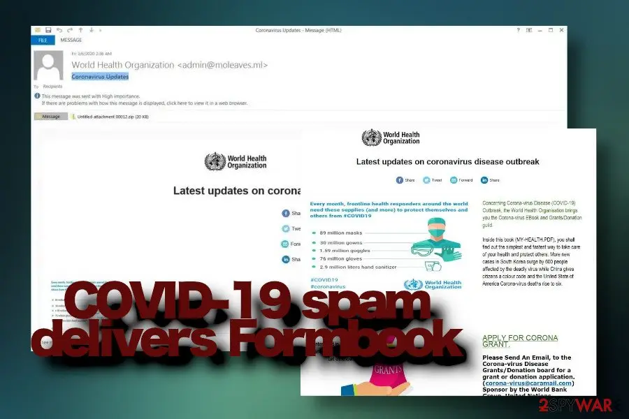 FormBook virus: formbook spam