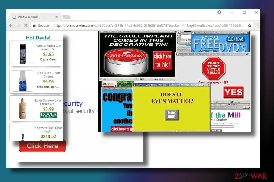 Formulawire.com: formulawire com adware