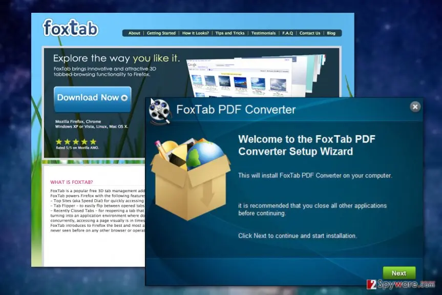 FoxTab Pdf Converter: 1