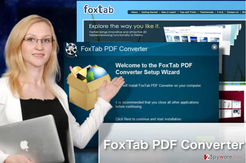 FoxTab Pdf Converter: illustration