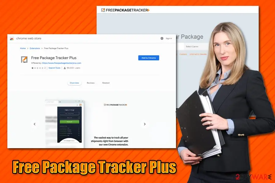 Free Package Tracker Plus: potentially unwanted program